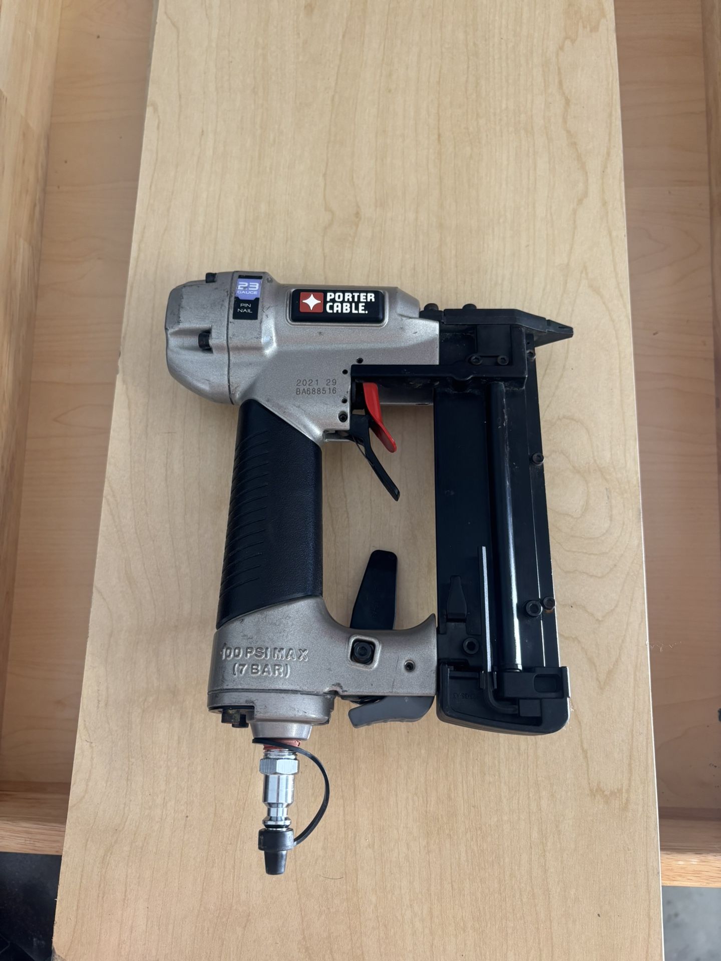 porter cable 23-gauge pin nailer 