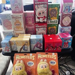 Labubus And Pop mart Collectible Series 