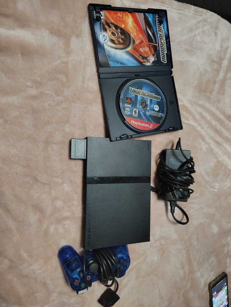 PS2 With NFS Underground