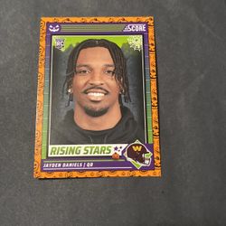 Jayden Daniels Rookie 2024 Orange Pumpkins #26