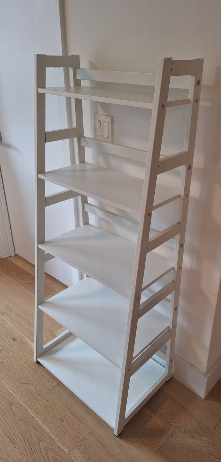 White 5 Tier Shelf