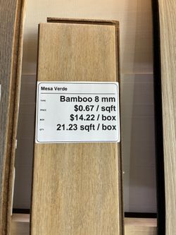 Mesa Verde Bamboo 8mm Flooring