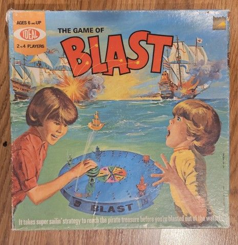 Vintage BLAST Board Game