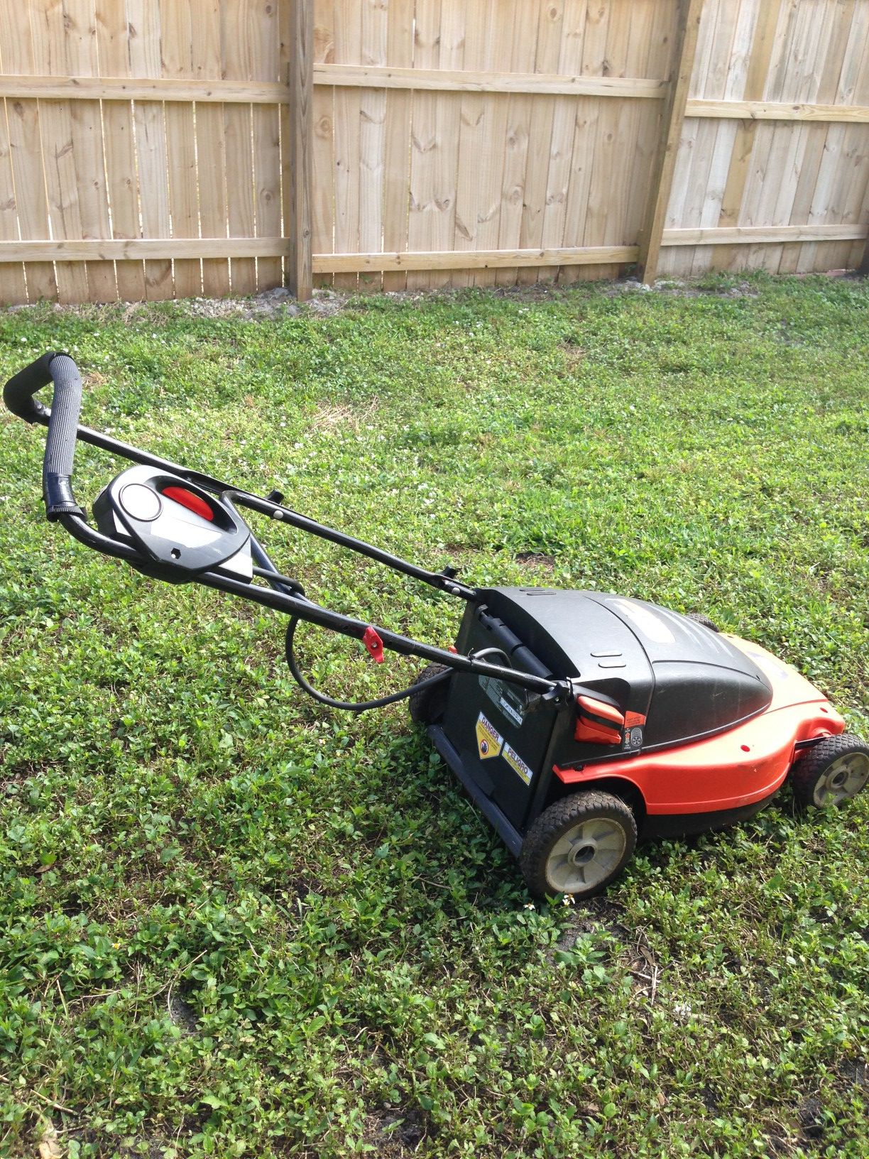 Black and Decker Cordless Electric Lawn Mower CMM1200 Lawnmower