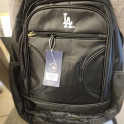 New Black LA Backpack