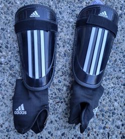 pair of Adidas Adi Lite Performance Soccer Shin Guards