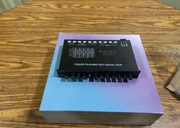 New Kong Audio 7 Band Car Audio Equalizer $30 Each