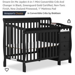 Brand New!!! 4-1 Convertible Baby Crib