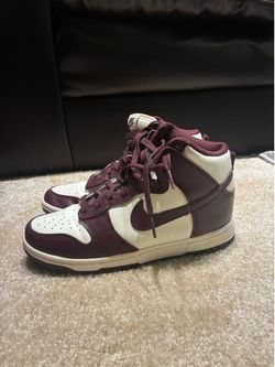 Nike Women’s 7.5 “Burgandy Crush”/ Maroon Dunk High Shoes