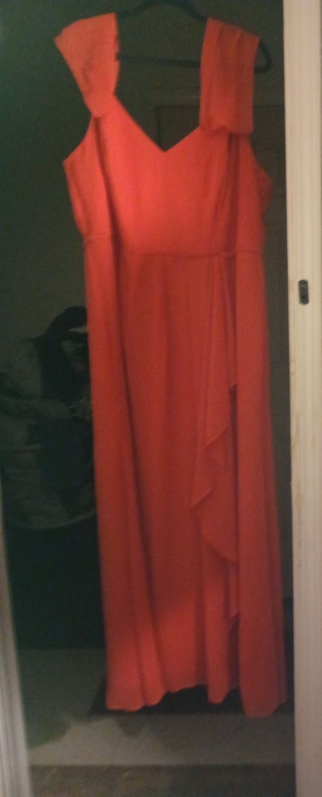 Formal Dress, Red, Celebrate db Studios, size 22, Pre-owned 