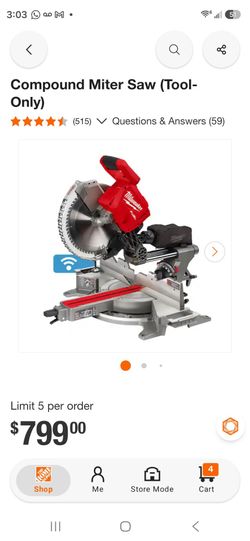 Milwaukee Compound Miter Saw Tool Only