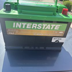 *Brand New* Interstate Car Battery for sale