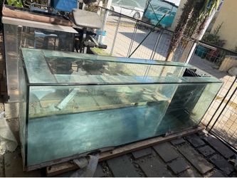 150 gal peninsula aquarium rimless