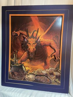 Red Dragon Poster. One Of A Kind Dimensional.