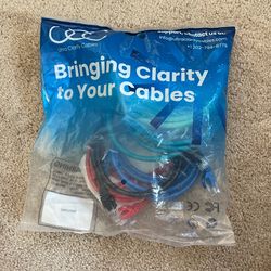 5 Cat6 Ethernet Cables 10ft
