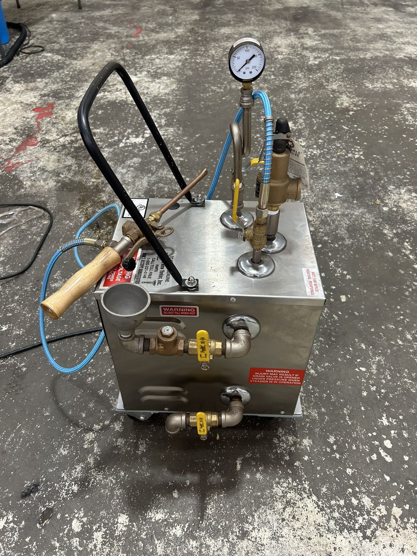 Hoffman Pro ELG4 Commercial Wand Steam Boiler