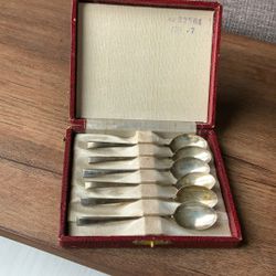 Antique Teaspoon 6 Piece Set