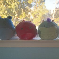 Squishmallows 5 In and 3.5 In Keychains 