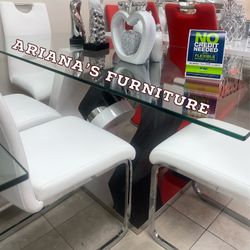 New Dining Table Set 71x35