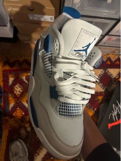 jordan 4 military blue