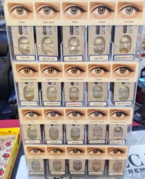 Colored Contact Lenses All Colors
