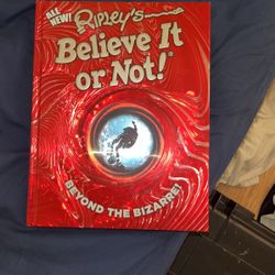 Ripleys Believe It Or Not Hard Cover Book