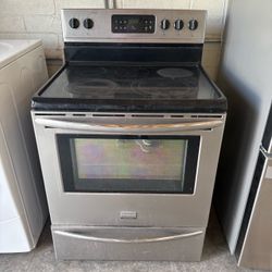 Frigidaire Gallery Stainless Steel electric range.