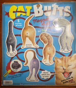 Vintage Cat Butt magnets (2001)