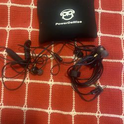 PowerDeWise wired earbuds 