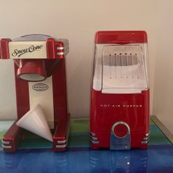 Nostalgia Snow Cone and Air Popper (!DESCRIPTION!)