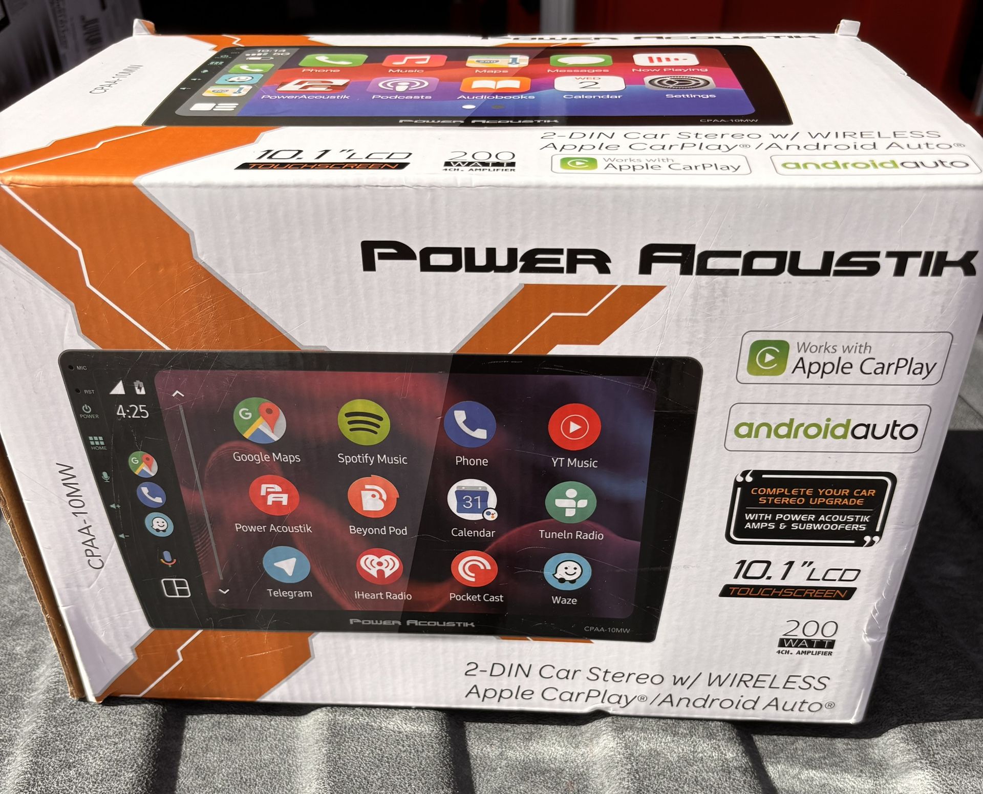 Power Acoustic 10.1 Head Unit