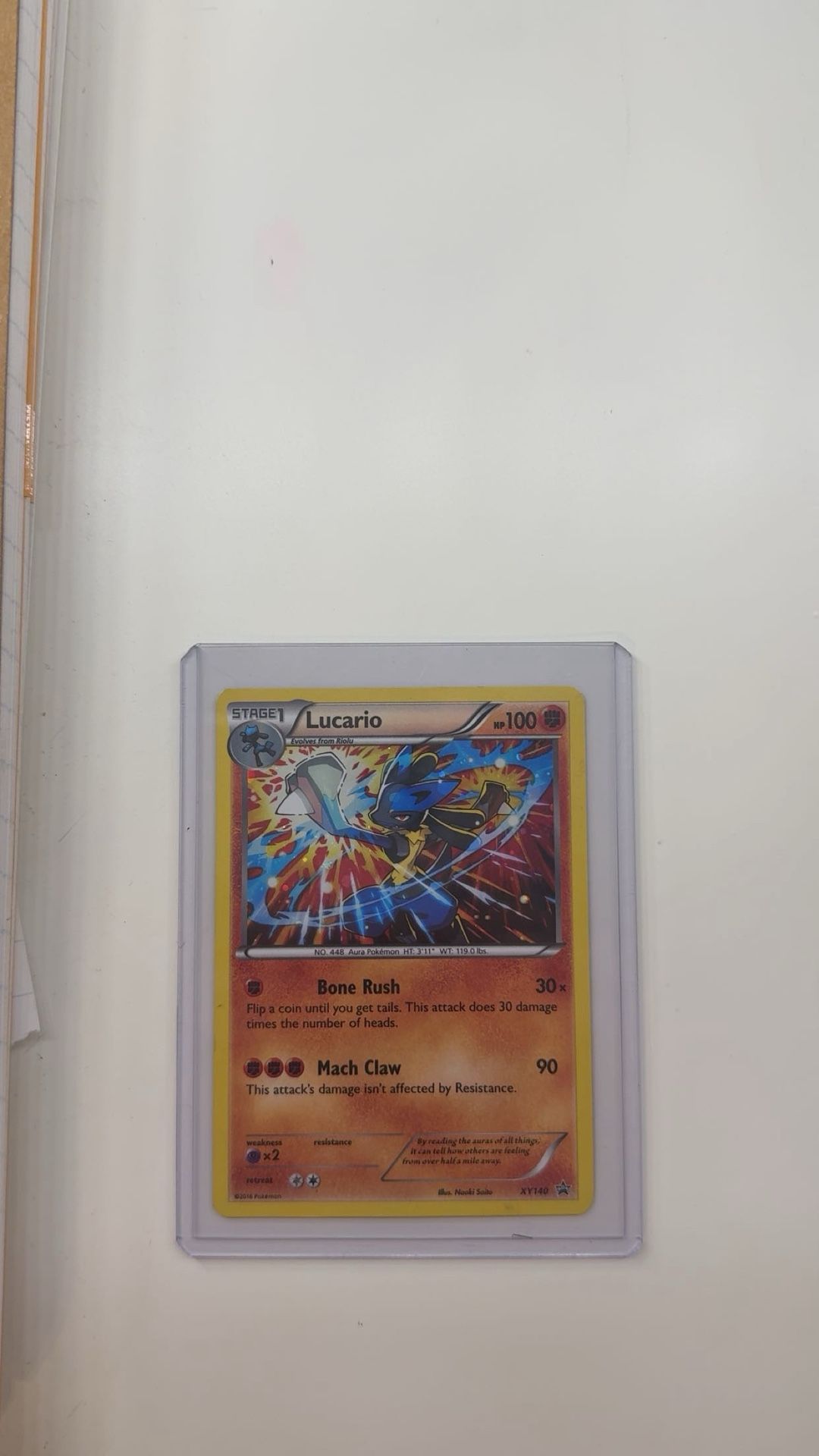 Pokémon TCG Lucario Holo XY Promos #XY140