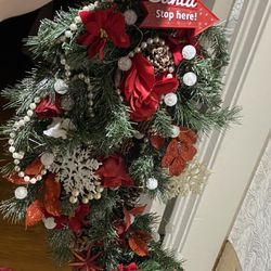 Holiday Wreath With Lights