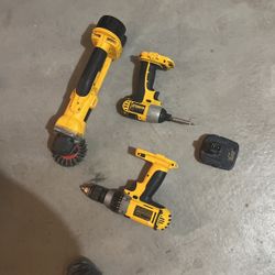 18 v tools and adapter to 20 v  usb  