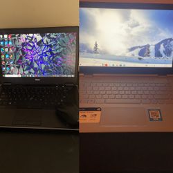 Laptops -Dell Latitude & HP Pavilion X360 