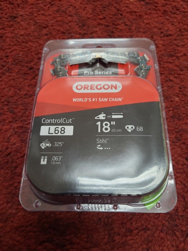 Brand New Oregon L68 chainsaw Chain For Stihl 18" Saw