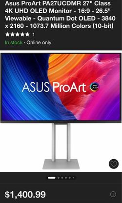 ASUS ProArt PA27UCDMR Monitor