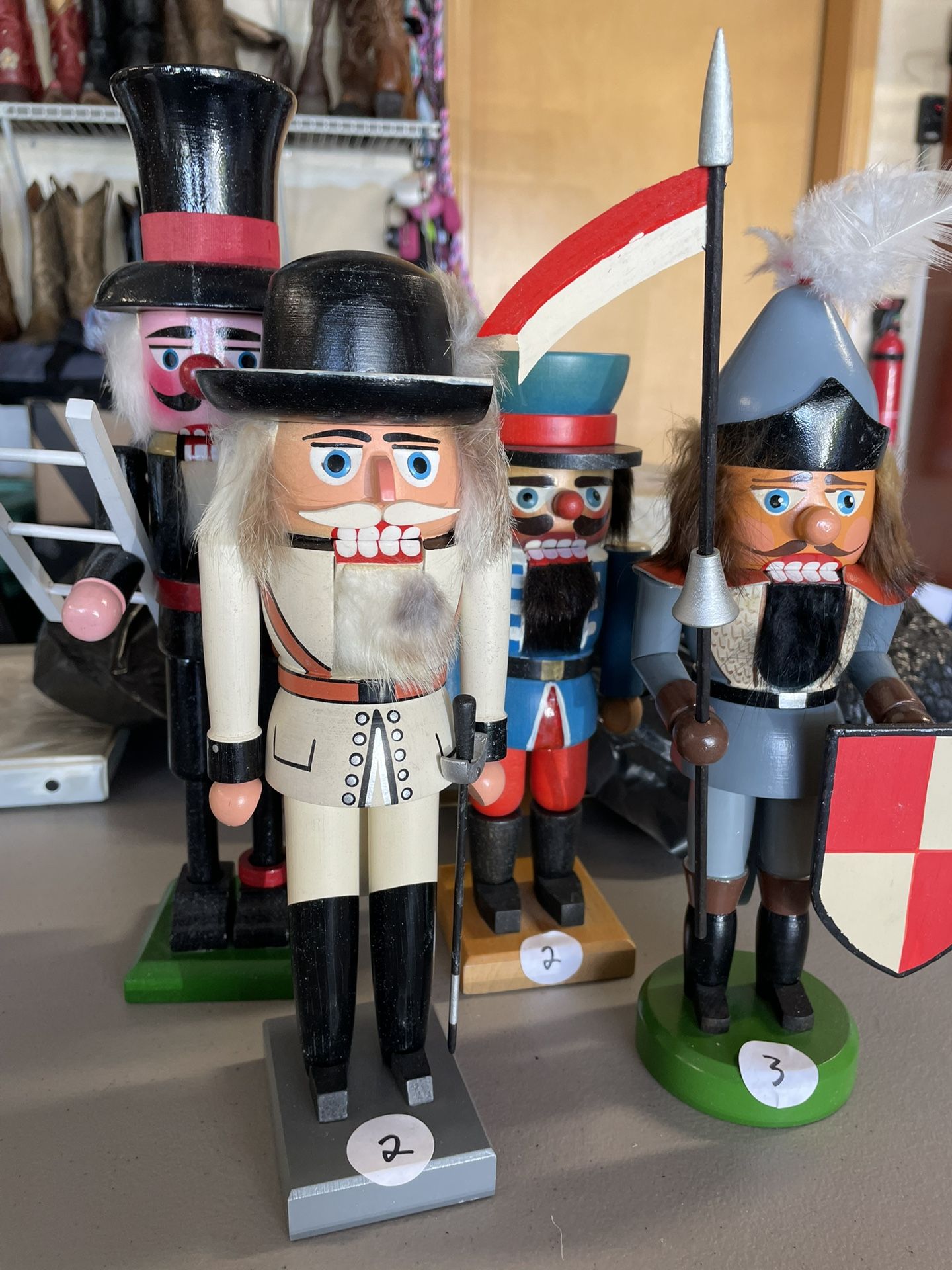 Lot Of 4 Nutcrackers