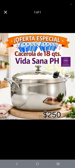 Olla 18 quartos vida sana nueva