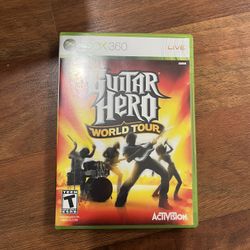 Guitar Hero World Tour Xbox 360