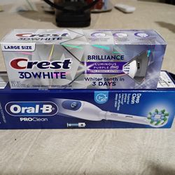 Oral-B Proclean/Crest 3D White