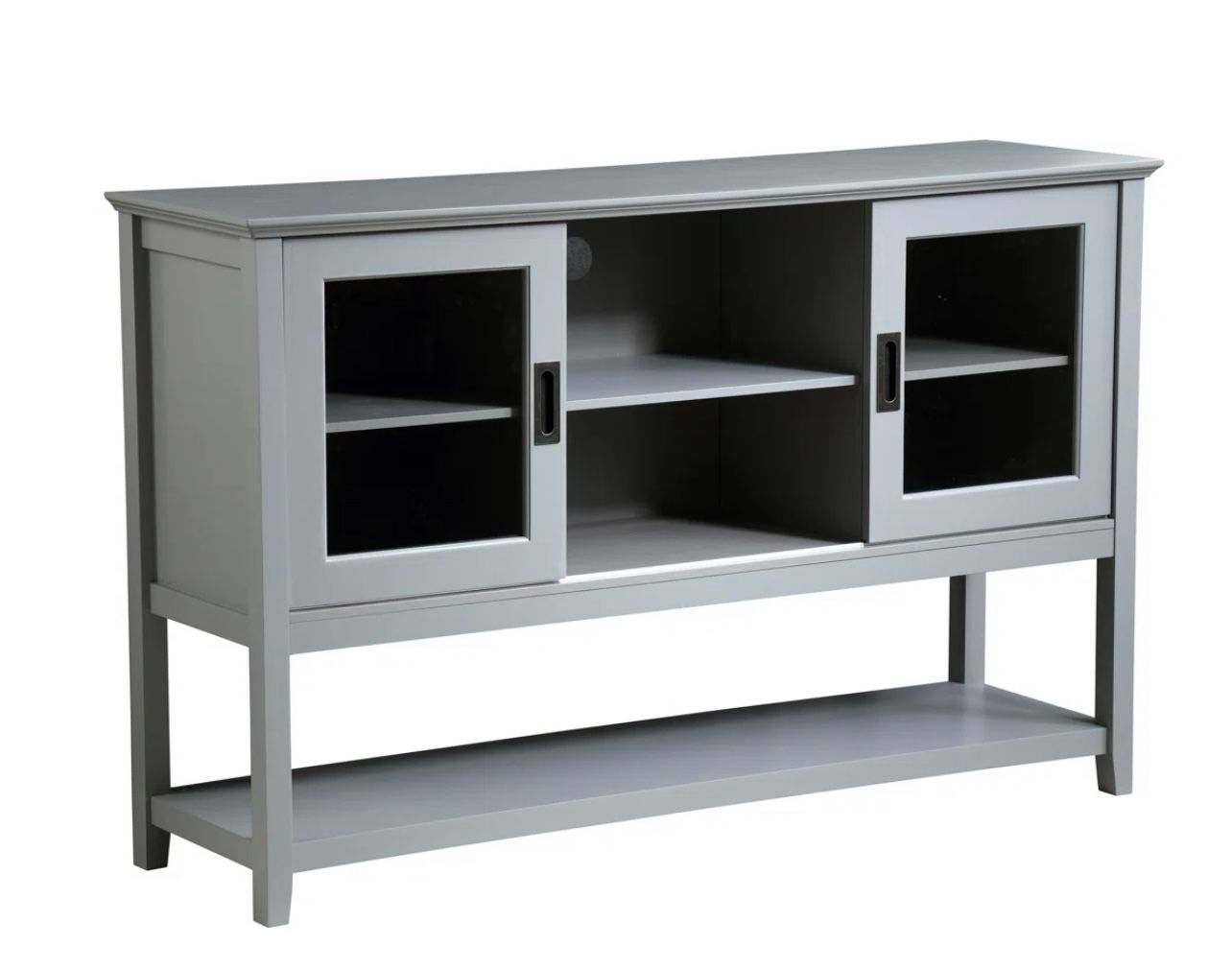 Grayish/blue Side Board/ Buffet Table 
