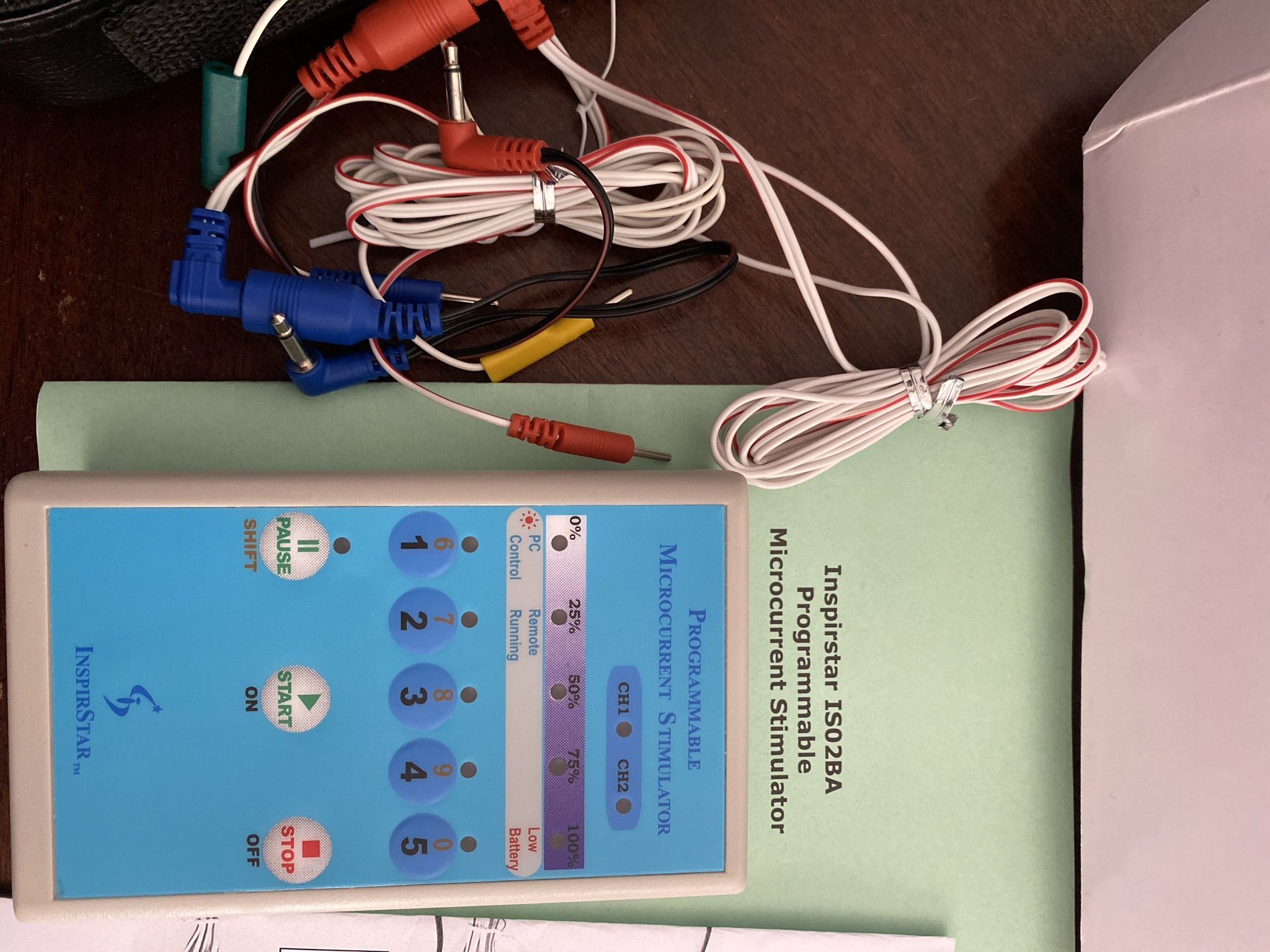 Microcurrent Stimulation Inspirstar IS02BA