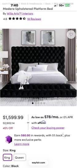 QUEEN bed frame