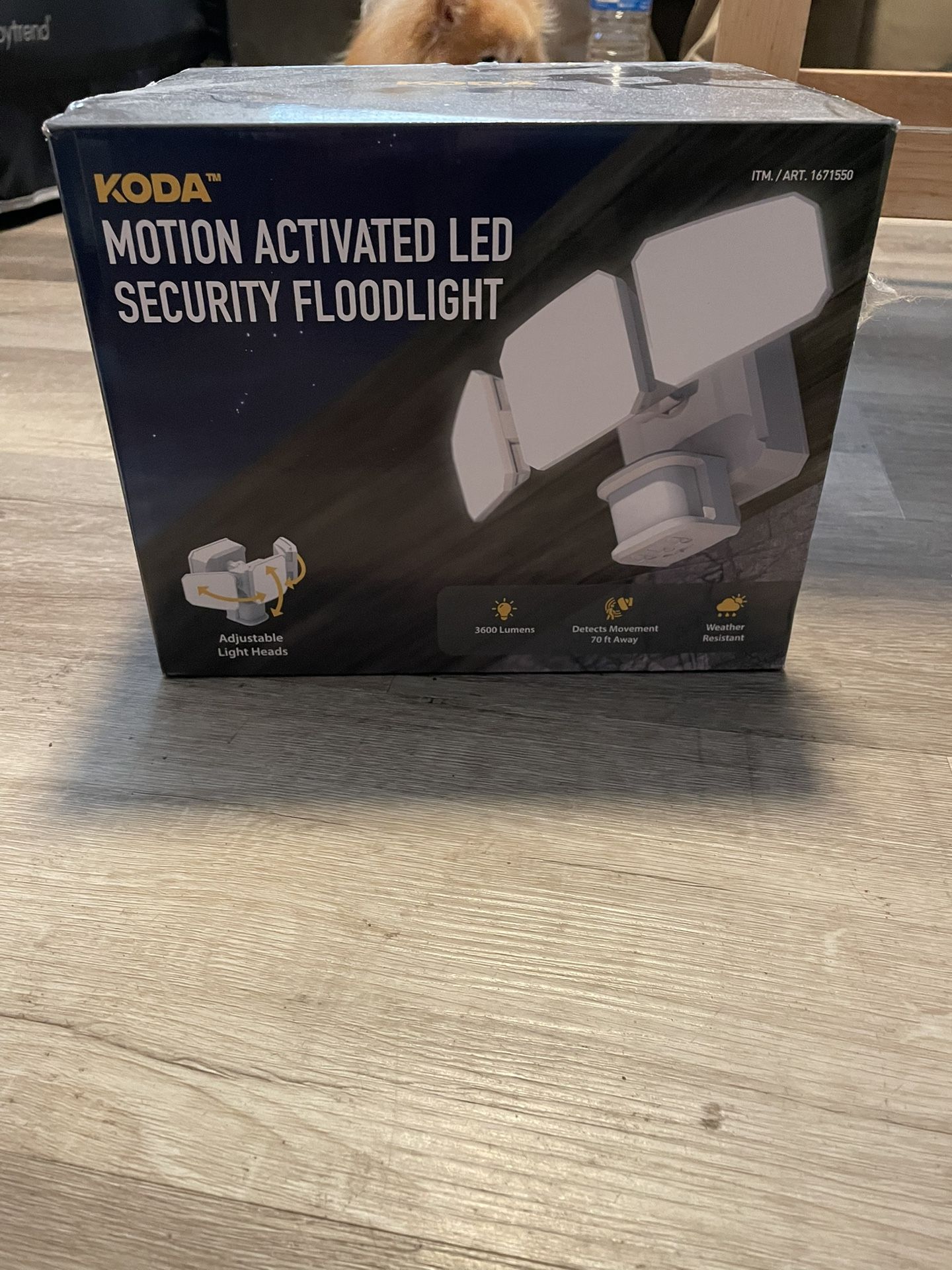 Kods Activated LED Security Flood Light 