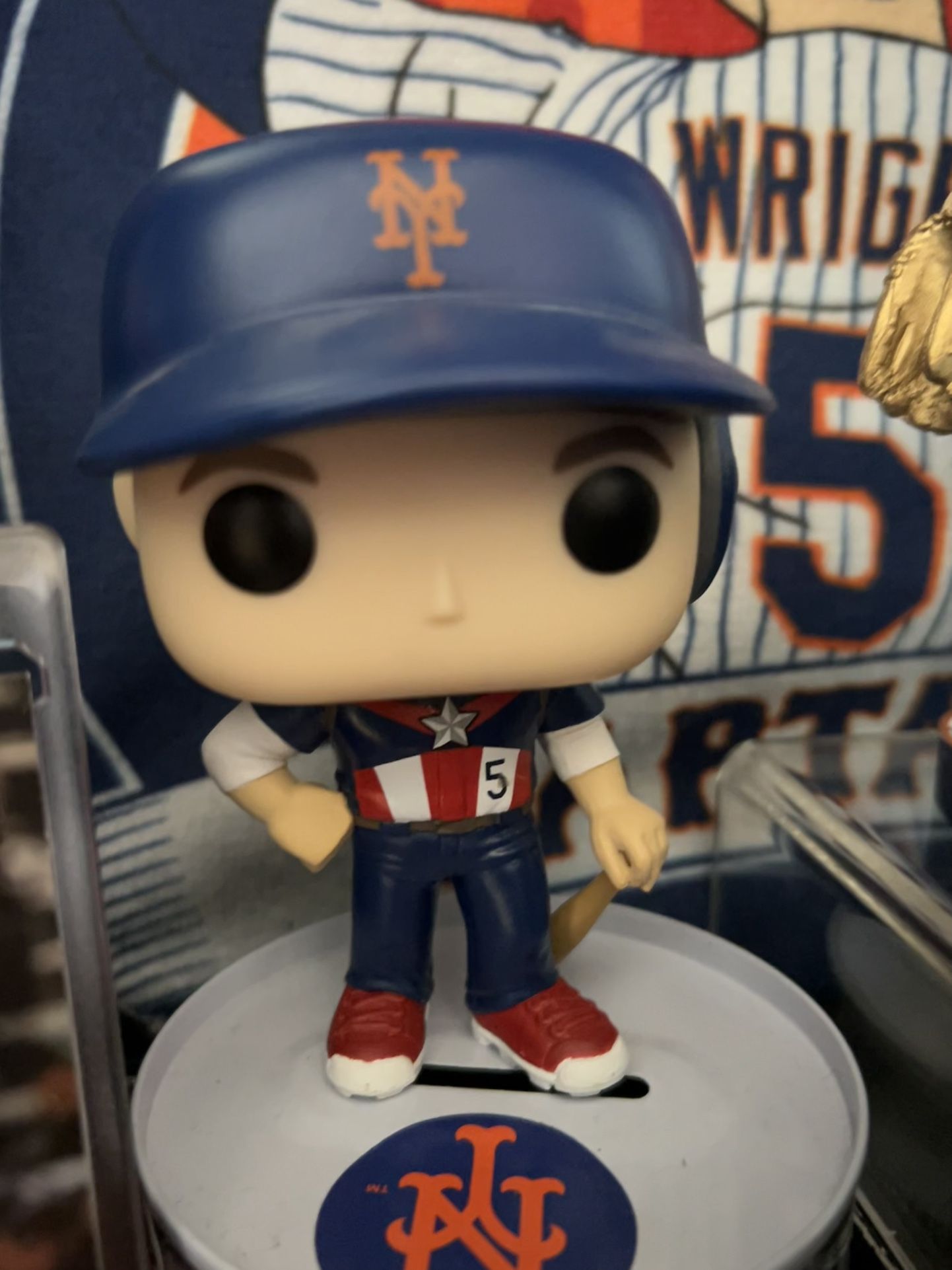 David Wright Captain America Funko Pop