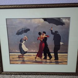 Jack Vettriano 'The Singing Butler' Framed Art Print