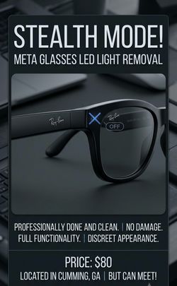 Meta / ray ban * upgrade modification*