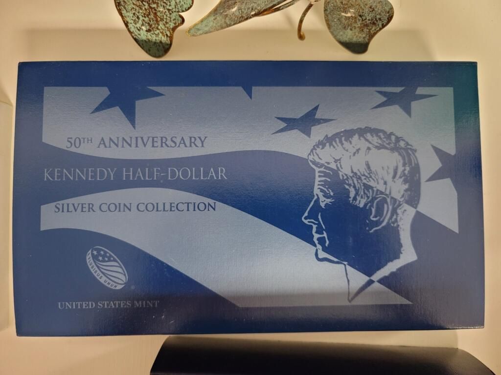50th Anniversary Kennedy Half Dollar Silver Coin Collection