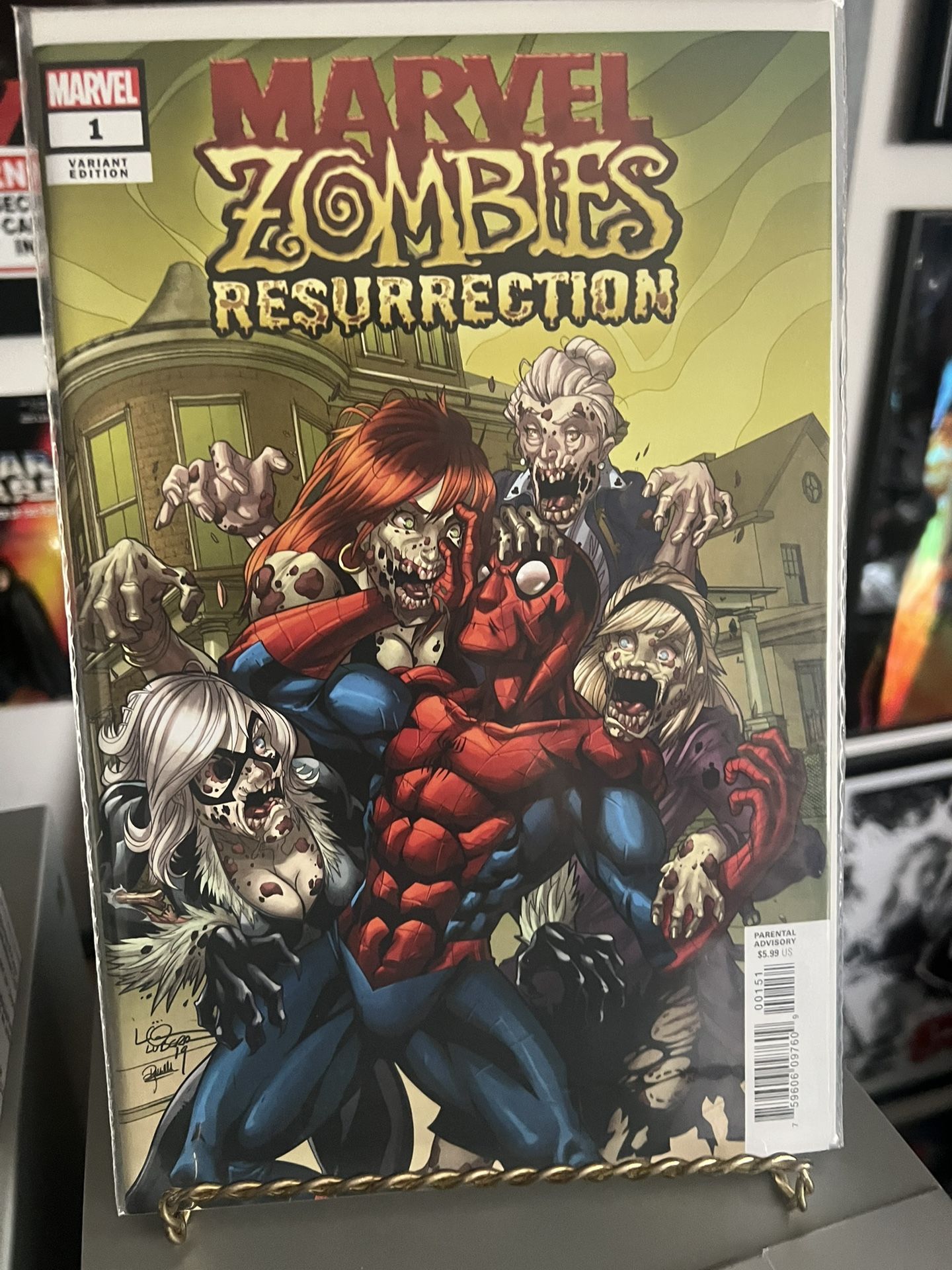 Halloween 🎃 sale Zombies Resurrection Spiderman / Mary jane Women Zombies 1